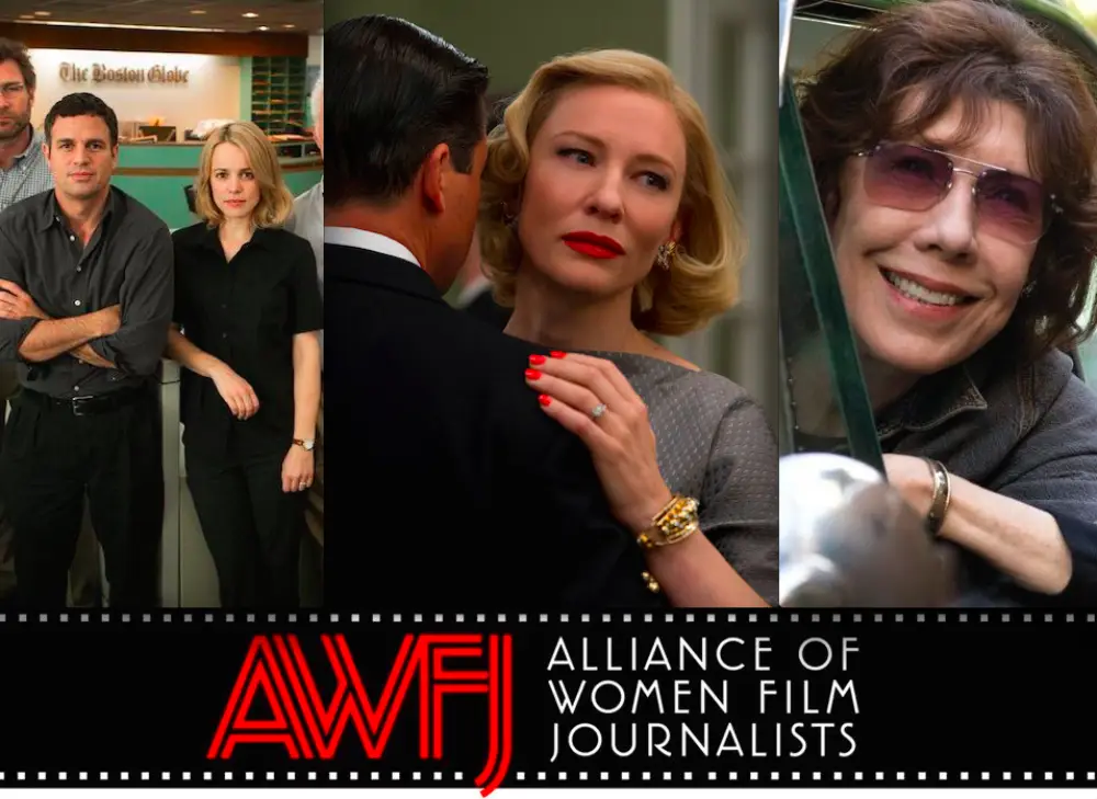 Alliance of Women Film Journalists celebrates Female Filmmakers with three-way tie for most wins